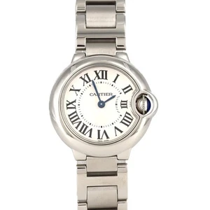 Authentic Cartier Ballon Bleu SM W69010Z4 SS Quartz #270-004-034-5243 - Picture 1 of 10