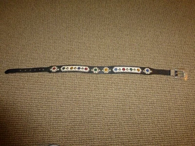 Ремень с заклепками 1950-е Jeweled для мотоцикла вестерн рокабилли размер 28 - Изображение 1 из 4