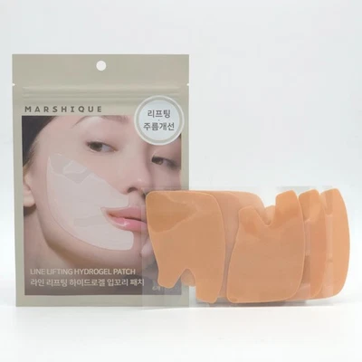 Marshique Line Lifting Hydrogel Patch 2 pair x 3pcs Anti Wrinkle K-Beauty - Image 1 of 4