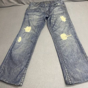 Affliction Los Angeles Blake Mens Relaxed Straight Distressed Size 30x26 Read - Picture 1 of 21