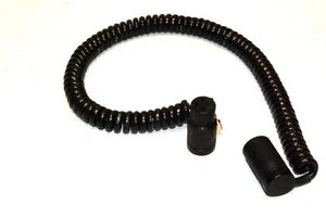 Coiled Boom-to-Mixer Cable - Low-Profile XLR 3-Pin Female to XLR 3-Pin Male 18" - Picture 1 of 1