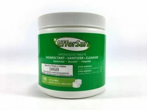 Effersan Disinfecting & Sanitizer Tablets, 4 Grams, Bottle Of  100 Tablets - Picture 1 of 5