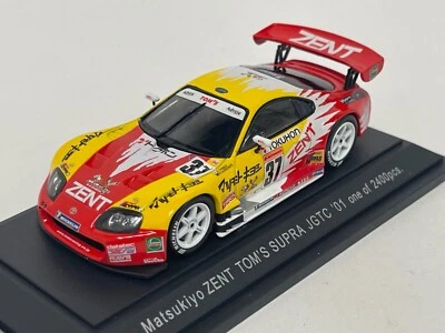 Coche 1/43 Ebbro Matsukiyo Tom's Toyota Supra JGTC 2001 #37 #199.  CS980 Foto 1 de 4
