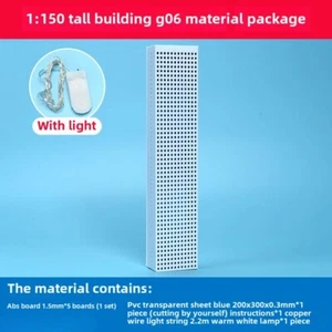 Diorama 1:150/75 Building Model Railway Layout City Road House Scene Model Toy - Picture 1 of 68