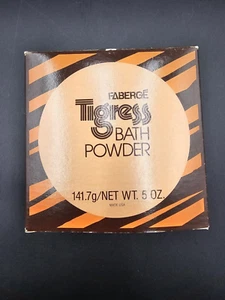 Vintage Faberge Tigress Badepulver 0,5 OZ VERSIEGELT - Bild 1 von 11