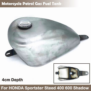 Petrol Fuel Tank For HONDA Steed 400 600 Shadow VT600 4cm High Waist