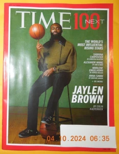 JAYLEN BROWN time next 100 SABRINA CARPENTER j.d. vance SEAN COMBS diddy FAVRE - Picture 1 of 10