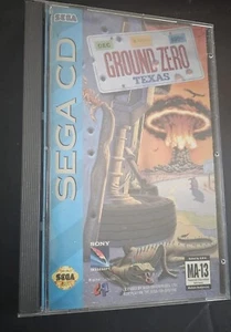 Ground Zero Texas Shooter Videospiel von Sega Imagesoft Inc (Sega CD) mit Hülle - Bild 1 von 5