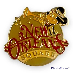 New Orleans Square Pinback Mickey Mouse Pin Walt Disney Productions Vintage Pin - Picture 1 of 3