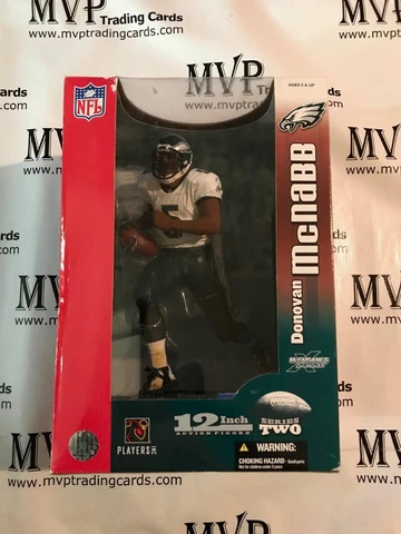 Donovan McNabb White Jersey Philadelphia Eagles 12 Inch McFarlane Action Figure Cover