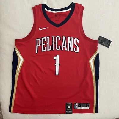 Zion Williamson Nike Swingman Jersey New Orleans Pelicans XL New w/ Tags Red NBA - Image 1 of 4