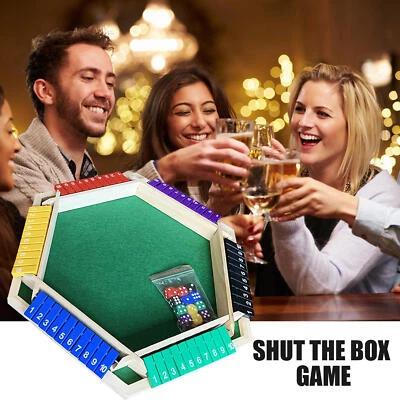 Shut The Box Game Close The Box Game Digital Game Toy Acrylic Printing for Bar  - Image 1 of 4