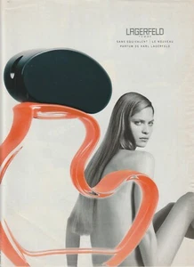 Publicité papier - advertising paper - Parfums Karl Lagerfeld - Picture 1 of 1