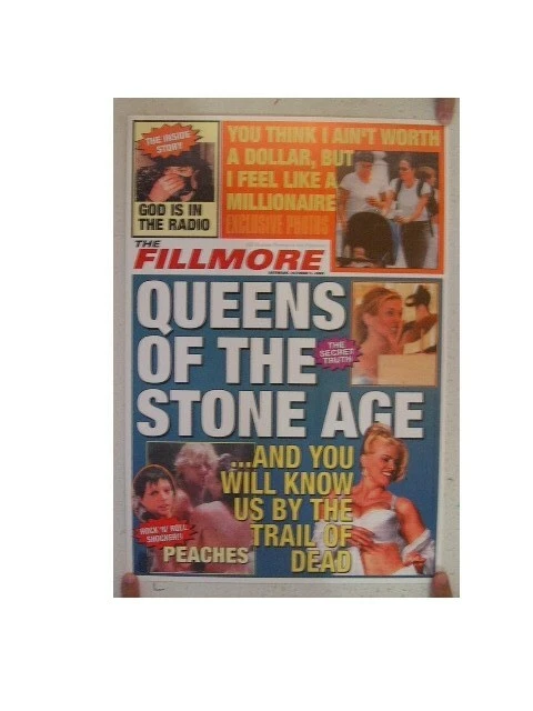 Queens Of The Stone Age Poster The Fillmore Stoneage - Image 1 of 1