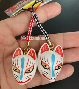 Kitsune Lucky Amulet Fox Pasek oryginalny z Japonii - Zdjęcie 1 z 2