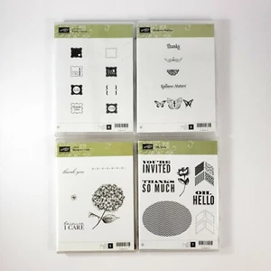 Lote de 4 juegos de estampillas Oh, Hola amabilidad, porque me importa, Pretty Petites - Imagen 1 de 11