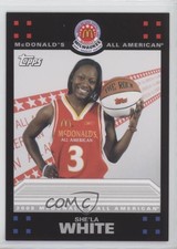 2008 Topps McDonald's All-American Game Portrait She'la White #SW
