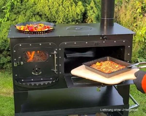 XL Garten-Backofen "Elise XL" Pizza-/Brotbackofen Garten-Kochstelle Gartenküche - Bild 1 von 5