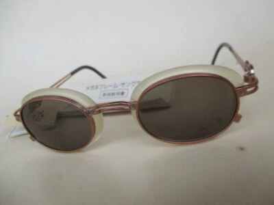 Acessórios de óculos de sol ovais anos 90 Jean Paul GAULTIER arquivo anos 90 17 - Imagem 1 de 4