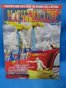 Playset Magazine #10 Ideal,Marx,Timmee,MPC Pirates+ RARE Marx Treasure Island - Picture 1 of 3
