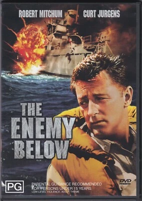 The Enemy Below - DVD (Region 4 PAL) - Image 1 of 2