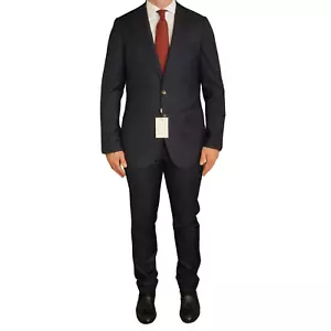 Traje Suitsupply La Spalla REDA Azul Marino De Lana Rastreable EU52 UK/US42 709 - Imagen 1 de 22