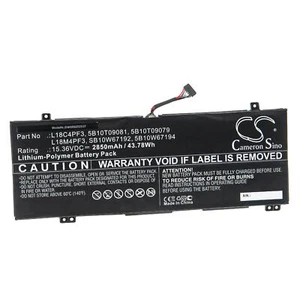 Akku für Lenovo SB10W67200 L18M4PF3 SB10W67192 L18C4PF3 2850mAh 15,36V - Afbeelding 1 van 2