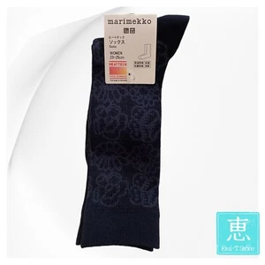 UNIQLO x Marimekko HEATTECH SOCKS KNEE SOCKS  woman NEW Japan - Picture 1 of 2