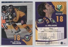 2004-05 Card Cabinet SHL Elitset Gold Parallel Per Hallberg #182