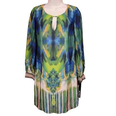 Vestido recto manga larga XOXO Foto 1 de 4