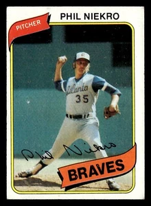 1980 Topps Phil Niekro #245 EX Atlanta Braves - Picture 1 of 2