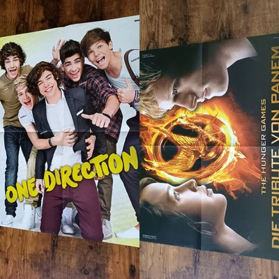 Jennifer Lawrence One Direction Poster Sammlung Konvollut Gr. L - Bild 1 von 3