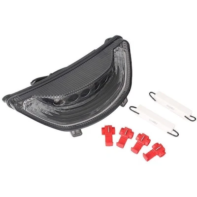 Integrated LED Tail Light Smoke Lens For Yamaha VMAX 1700 2009-2013 2010 2011 12 Foto 1 de 4