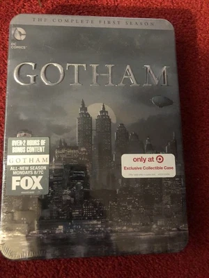 Unopened Gotham Complete First 1st Season DVD SteelBook Target Exclusive Tin - Image 1 of 2