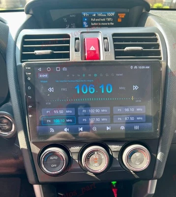 For 2014-2015 Subaru Forester Android 14 Apple Carplay Car GPS Stereo Radio - Image 1 of 4