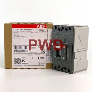 NIB ABB XT1HU3100AFF000XXX Circuit Breaker XT1 H 125 UL/CSA TMF, 3-Pole, 100 Amp - Picture 1 of 15
