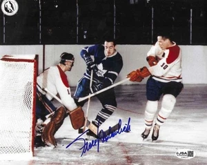 Autographed 8x10 FRANK MAHOVLICH Toronto Maple Leafs photo - w/JSA COA - Picture 1 of 1