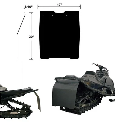 Proven Design Snow Flap for 2016-2017 Ski-Doo Grand Touring LE 4-TEC 1200 - Image 1 of 2