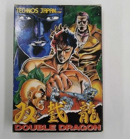 Famicom Software Model Double Dragon Technos Japan FMk17