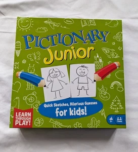 Mattel Pictionary Junior con tarjetas de doble cara - Imagen 1 de 3