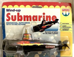Playwell Submarine Deep Sea Hunter Wind Up Toy - Picture 1 of 2