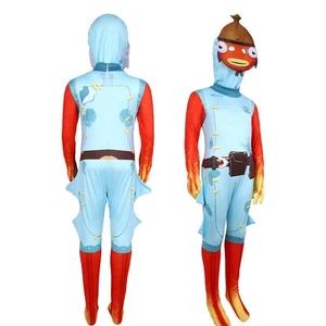 Tomatohead Cosplay Costume Milk Silk Jumpsuit For Gaming Roleplay - Picture 1 of 12