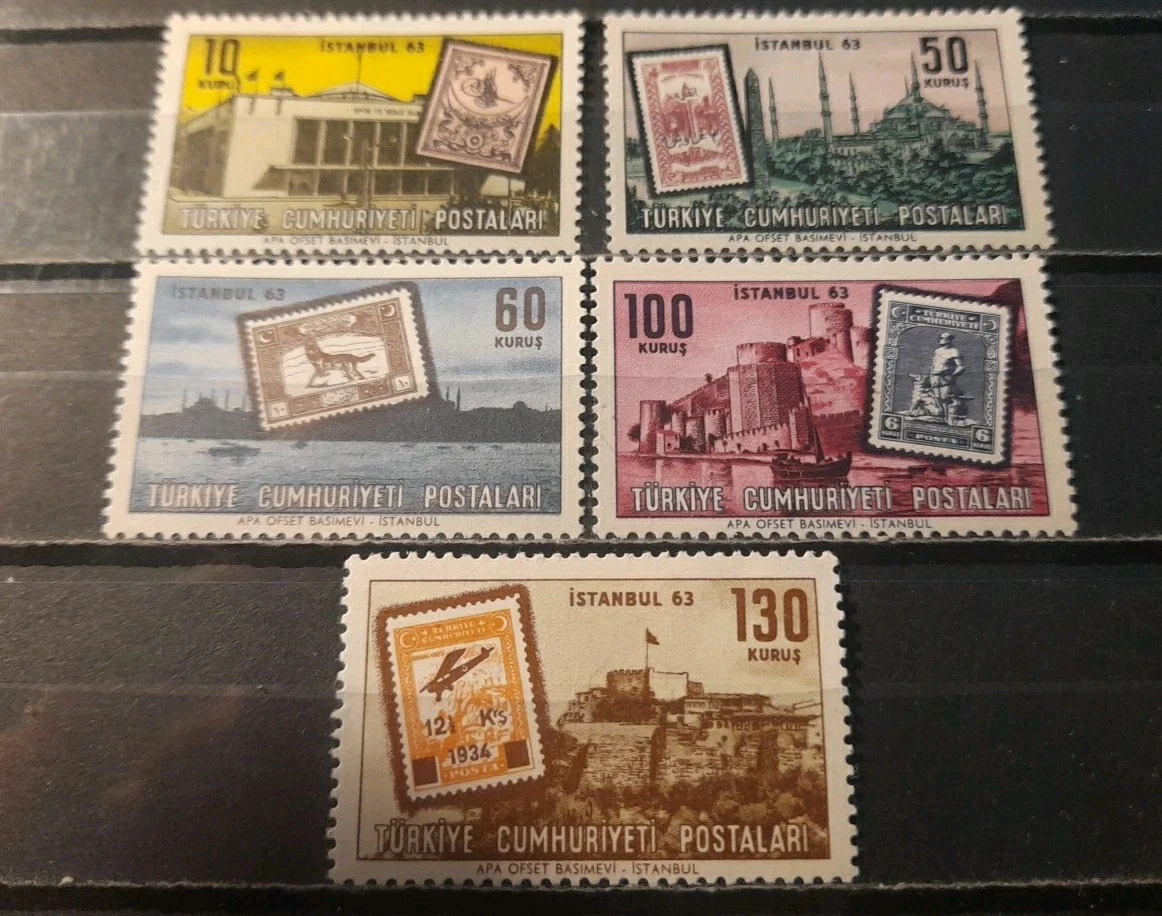 Turkish-Cyprus 1979 Intervention Stamp Block - Complete Issue, Unmounted Mint, Never Hinged (MNH)