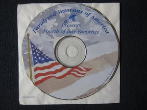 Fourth of July Favorites [Audio CD] Paralyzed Veterans of America - Picture 1 of 2