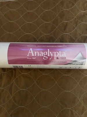 Papel pintado pintable Anaglypta Rd5000 8 rollos disponibles Foto 1 de 4