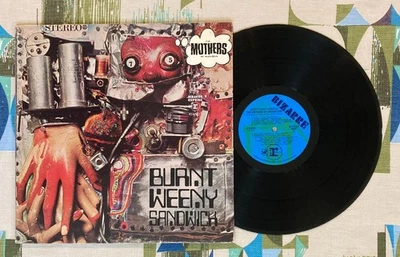 Frank Zappa and The Mothers of Invention LP Burnt Weeny Sandwich 1970 VG+/EX Foto 1 de 2