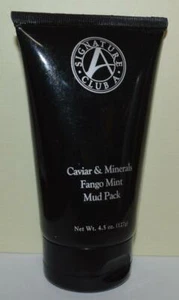 SIGNATURE CLUB A Caviar & Minerals Fango Mint Mud Pack Net Wt 4.5 OZ FULL SIZE - Picture 1 of 2