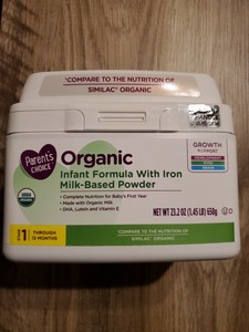 parents choice organic formula