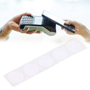 50 sztuk 13,56MHz NFC RFID Naklejka Etykieta 504 bajty Powtarzalna Pisana Wysoka częstotliwość - Zdjęcie 1 z 12