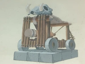 Star Wars Ewoks Kampfwagen Mini Rig Cel Produktion gebraucht - Bild 1 von 2
